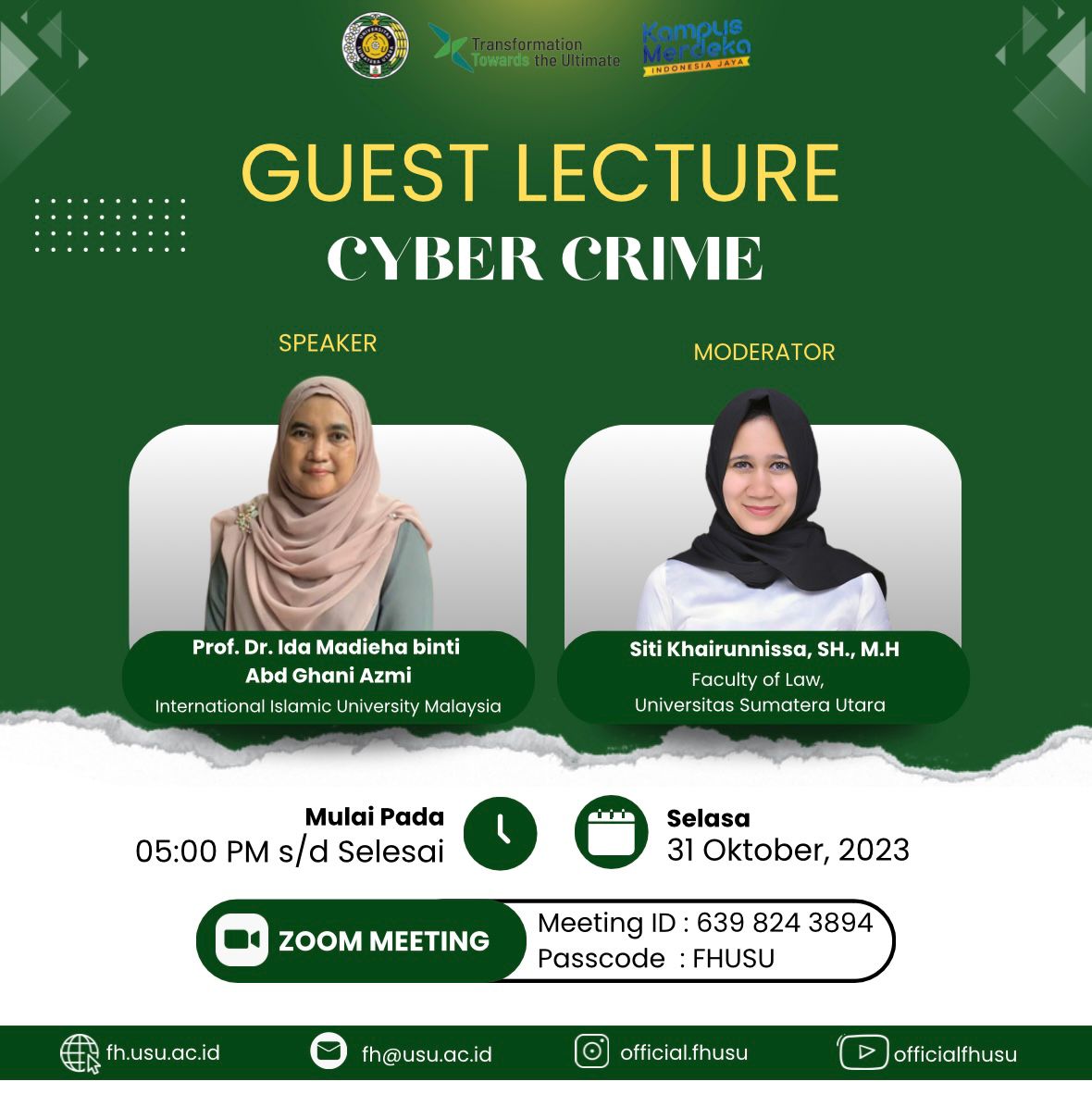 Guest Lecture: session II Cyber Crime